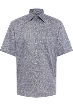 Eterna Kurzarm Comfort Fit - Overhemd - Blau -Eterna 999b2aa8c42c42e191287ed9af2967fd