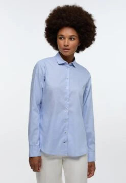 Eterna Classic Fit - Overhemdblouse - Mittelblau