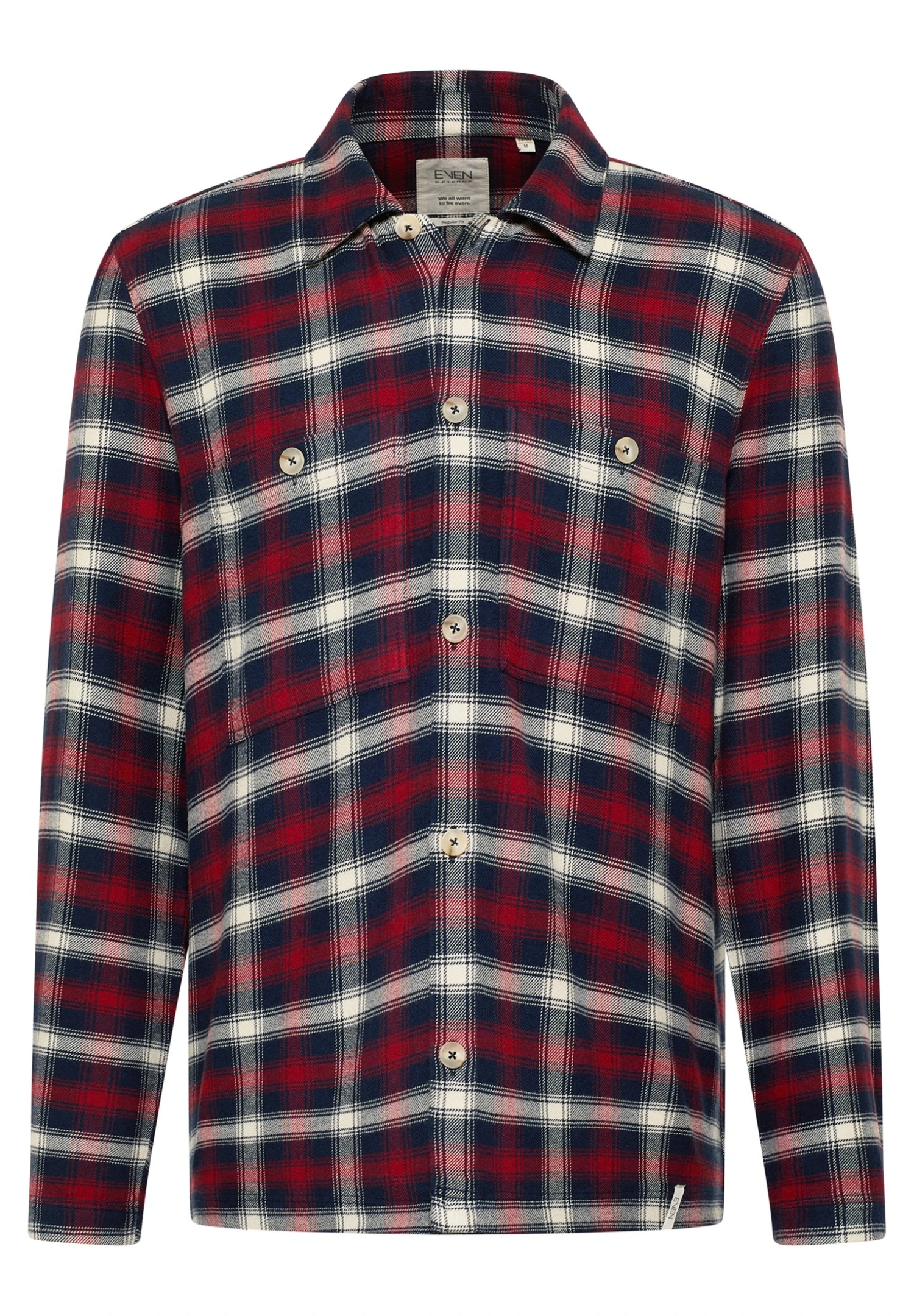 Eterna Even Regular Fit - Overhemd - Red 6 Eterna Even Regular Fit - Overhemd - Red - Afbeelding 4