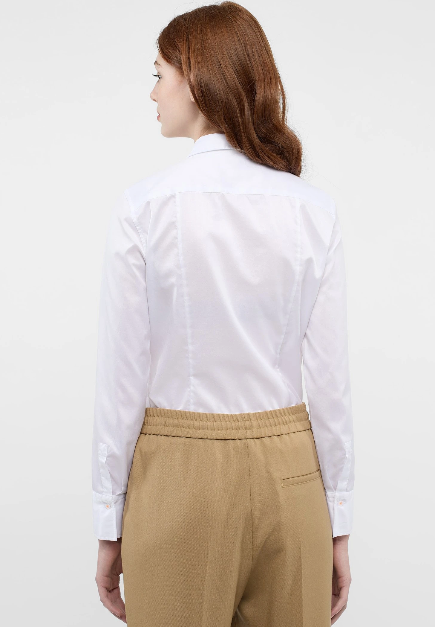 Eterna Casual Luxury Fitted - Overhemdblouse - Weiß 4 Eterna Casual Luxury Fitted - Overhemdblouse - Weiß - Afbeelding 2