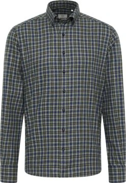 Eterna Kariertes Tailoring Modern Fit - Overhemd - Dunkelblau -Eterna 9bd1616dc3ae4839a4507ad01e06e6c7