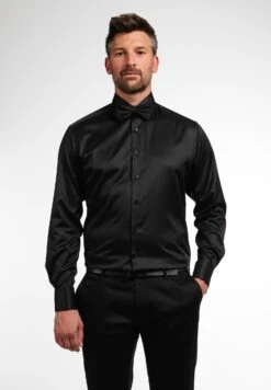 Eterna Modern Fit - Zakelijk Overhemd - Schwarz