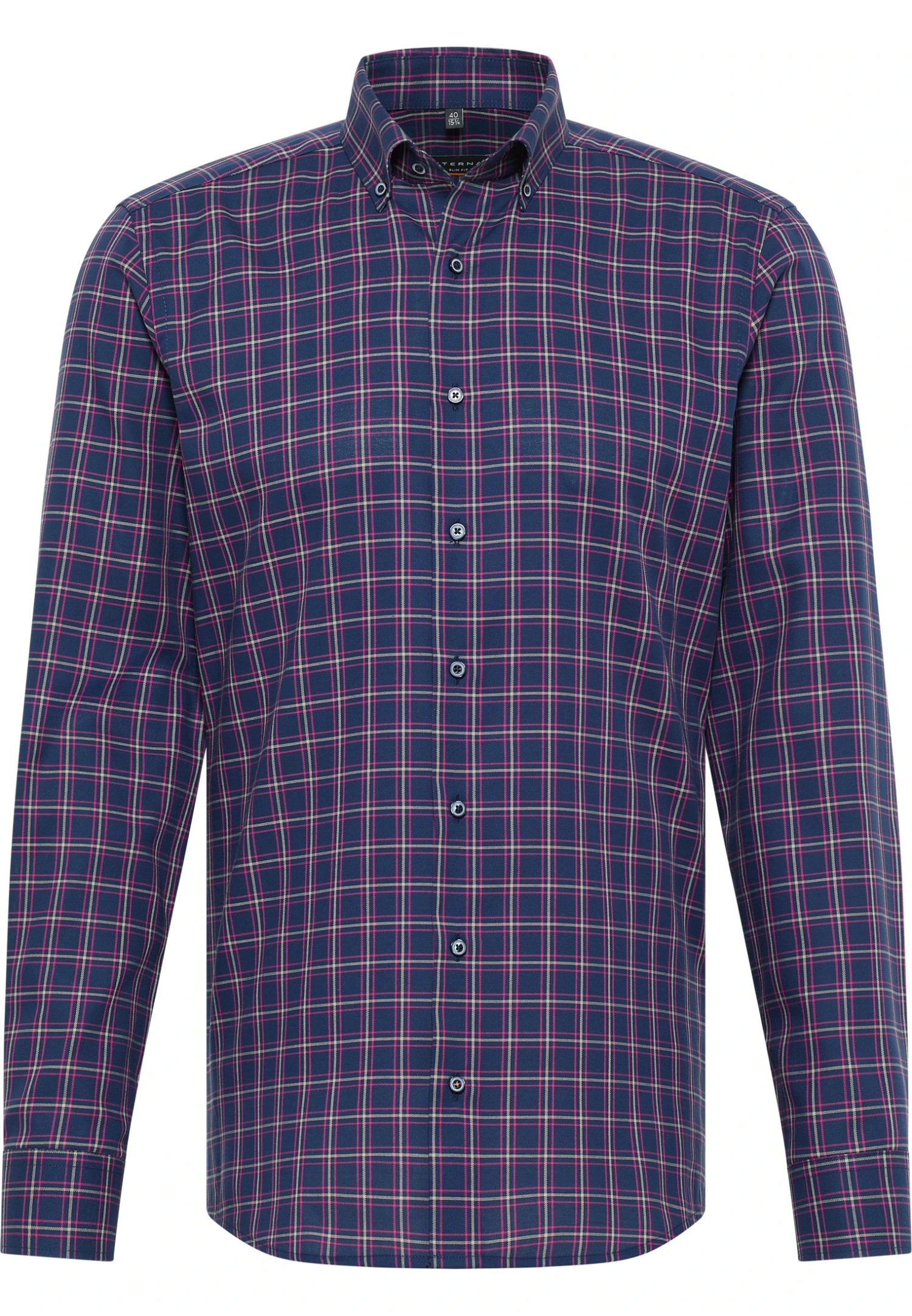 Eterna Overhemd - Dunkelblau 6 Eterna Overhemd - Dunkelblau - Afbeelding 4