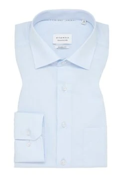 Eterna Popeline Modern Fit - Zakelijk Overhemd - Hellblau -Eterna 9de9d4eeb99d401e987d9c8ab70d4532