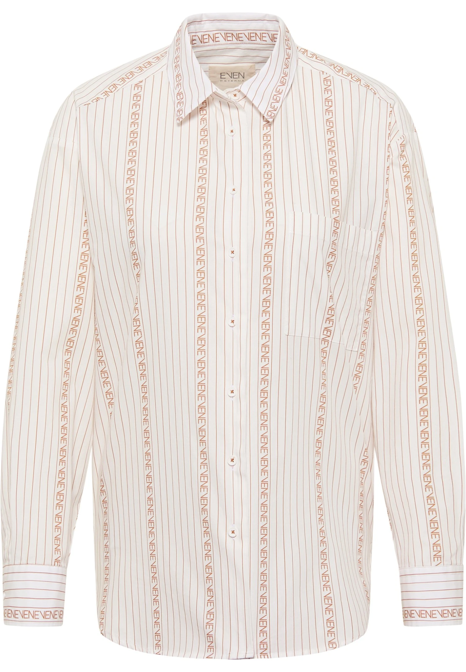 Eterna Even Fit - Overhemdblouse - Camel 6 Eterna Even Fit - Overhemdblouse - Camel - Afbeelding 4