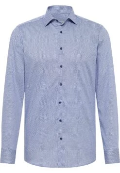 Eterna Print - Overhemd - Blau -Eterna 9ede71c2977449b88506d06ce00a9d12