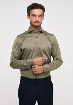 Eterna Slim Fit Casual - Zakelijk Overhemd - Stahlgrau