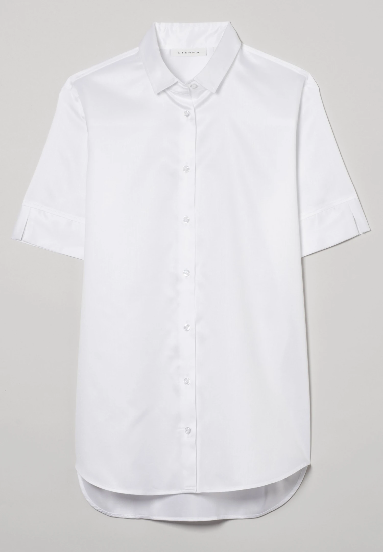 Eterna Modern Classic Uni - Overhemdblouse - Weiß 8 Eterna Modern Classic Uni - Overhemdblouse - Weiß - Afbeelding 6