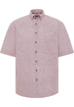 Eterna Seersucker Comfort Fit - Overhemd - Orange -Eterna a1e9b516c2f94d2c99aec01125163132