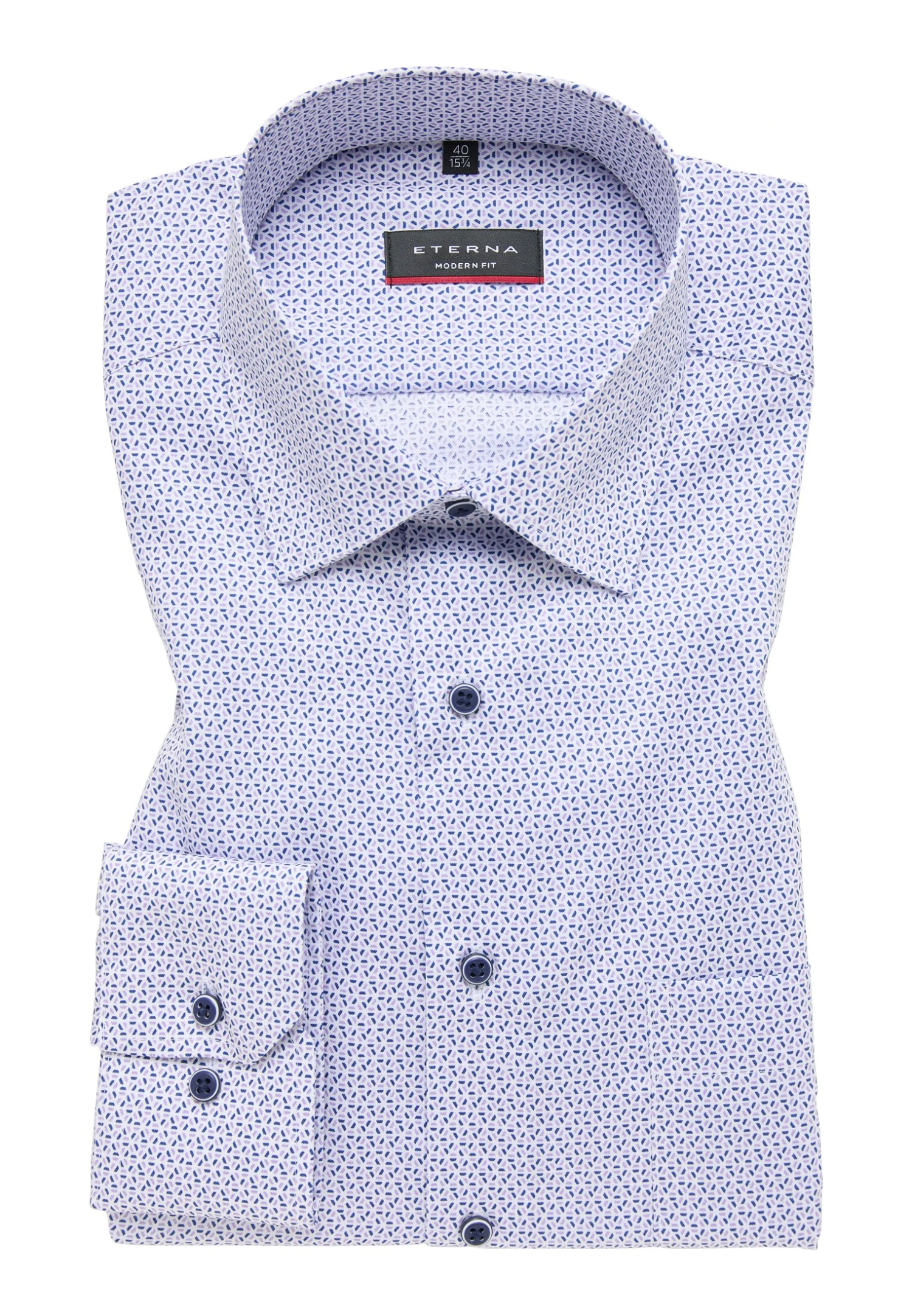 Eterna Modern Fit - Overhemd - Rosa 8 Eterna Modern Fit - Overhemd - Rosa - Afbeelding 6