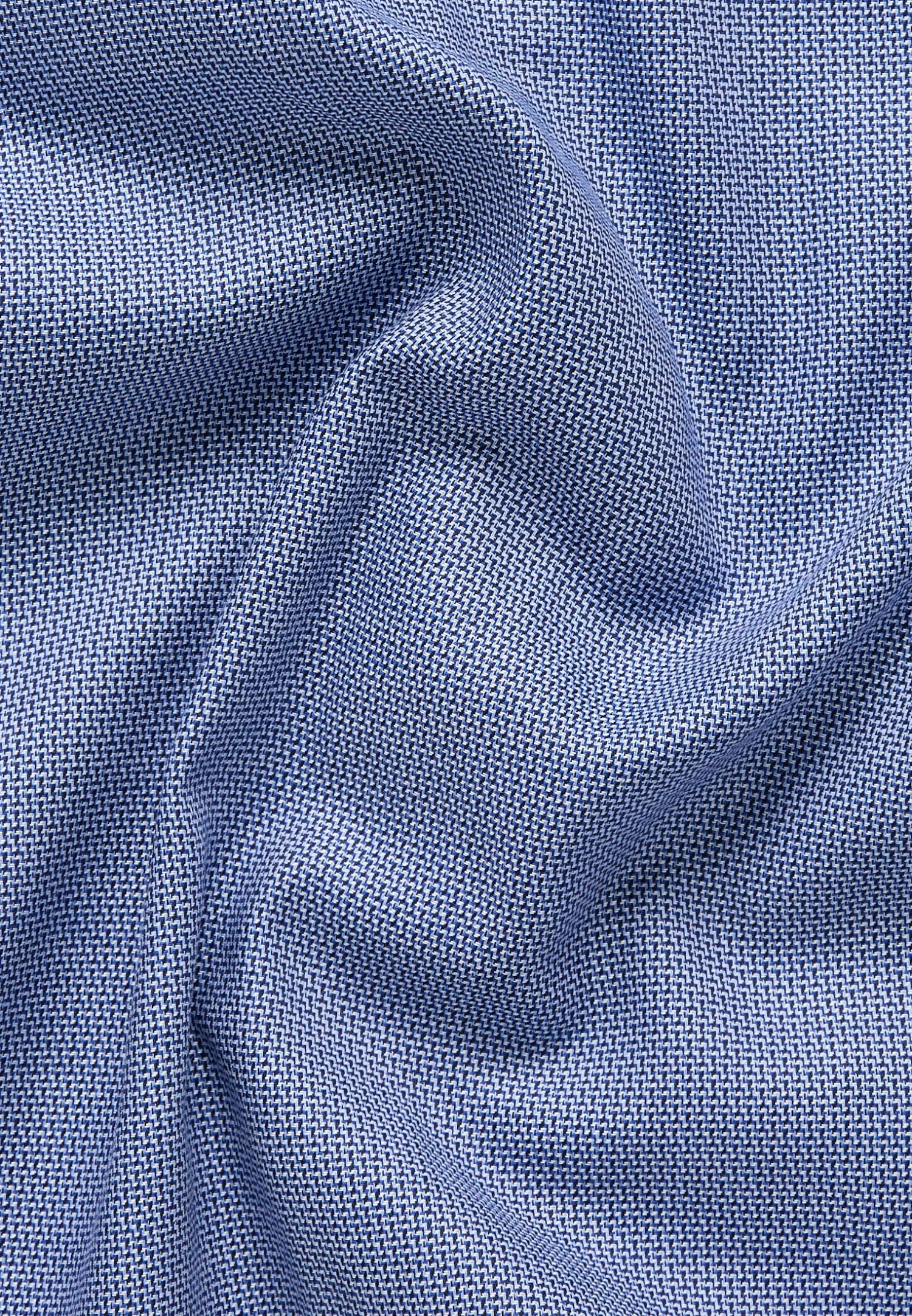 Eterna Struktur Modern Fit - Overhemd - Blau 7 Eterna Struktur Modern Fit - Overhemd - Blau - Afbeelding 5