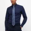Eterna Pinpoint Slim Fit - Zakelijk Overhemd - Dunkelblau -Eterna a55c77a3cde84b2e84f8d0f8085150e9