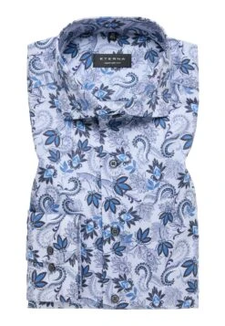 Eterna Comfort Fit - Overhemd - Blaugrau -Eterna a65ed7525b0c452391fda4e52933bae8