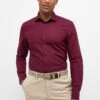 Eterna Original Slim Fit - Overhemd - Weinrot 2 Eterna Original Slim Fit - Overhemd - Weinrot -Eterna a8c975284f35464d9370a0bc30571219
