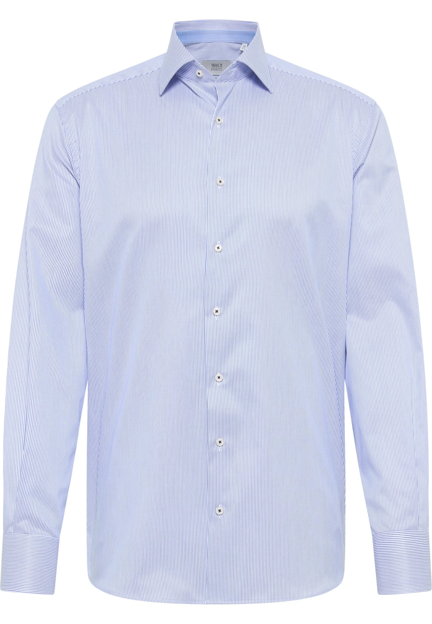 Eterna Comfort Fit - Zakelijk Overhemd - Royal Blau 6 Eterna Comfort Fit - Zakelijk Overhemd - Royal Blau - Afbeelding 4