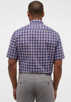 Eterna Kariertes Modern Fit - Overhemd - Rot -Eterna aaae3427fabc45e8bafafb8397625a8c