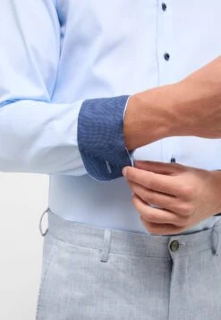 Eterna Pinpoint Slim Fit - Zakelijk Overhemd - Hellblau 10 Eterna Pinpoint Slim Fit - Zakelijk Overhemd - Hellblau -Eterna aab921b1b0eb4afaa7886ab285639119