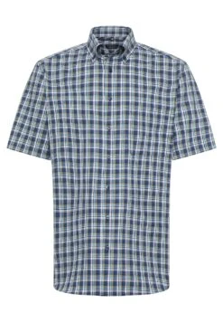 Eterna Kariertes Comfort Fit - Overhemd - Smaragd -Eterna ac09962b5c2347e4ae9522ab0b21be03