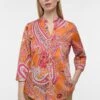 Eterna Regular Fit - Overhemdblouse - Mandarine 1 Eterna Regular Fit - Overhemdblouse - Mandarine -Eterna ac46af7f66cd4fa4a4cea298c34fa106
