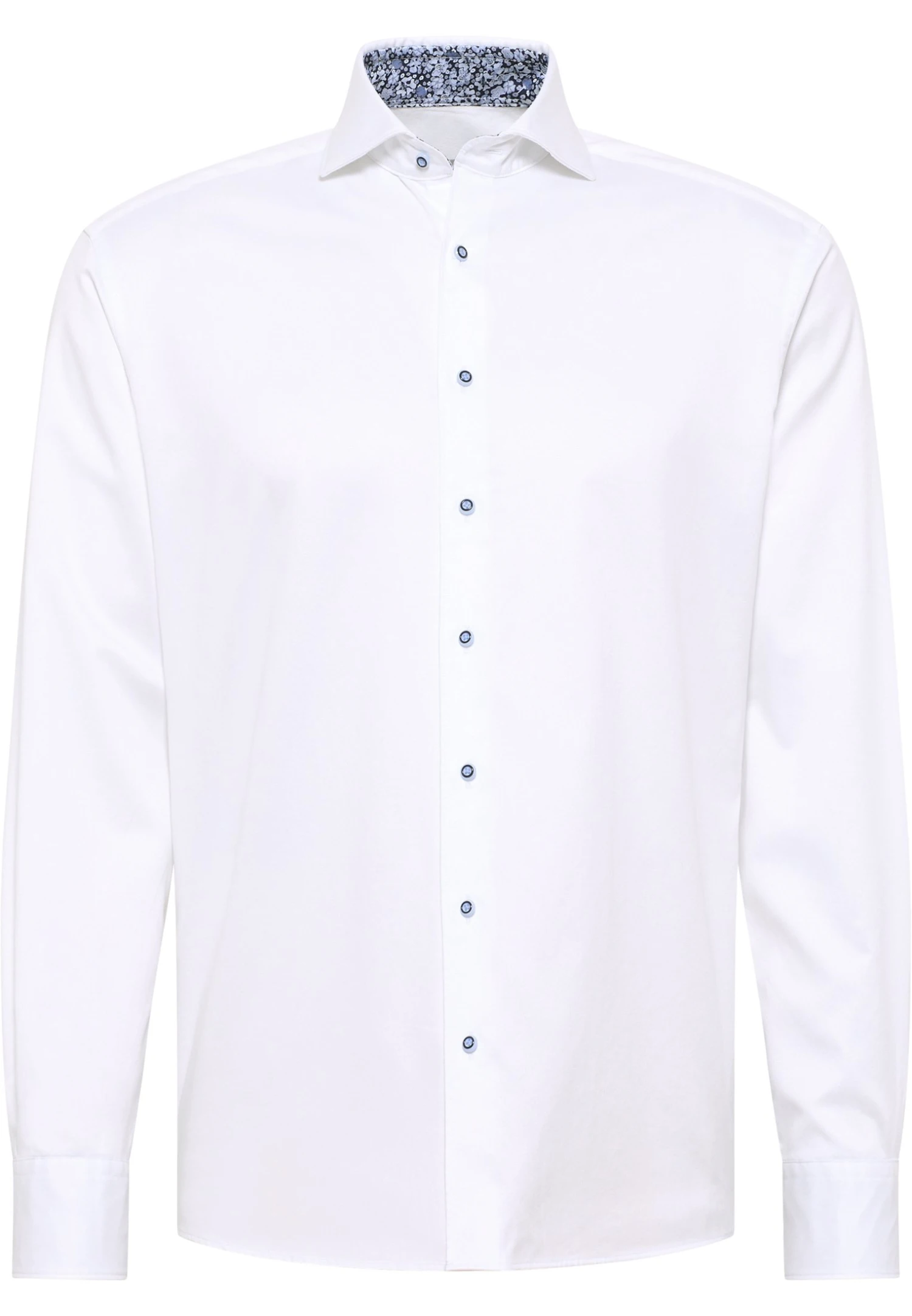 Eterna Soft Luxury Modern Fit - Overhemd - Weiß 6 Eterna Soft Luxury Modern Fit - Overhemd - Weiß - Afbeelding 4