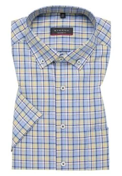 Eterna Kariertes Modern Fit - Overhemd - Hellblau 13 Eterna Kariertes Modern Fit - Overhemd - Hellblau -Eterna ad53f8360c074ee78186e22ff959e209