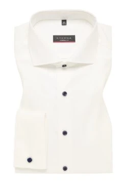 Eterna Modern Fit - Zakelijk Overhemd - Beige -Eterna ad9f4e05dc434f8787ab1e6865419a4f