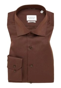 Eterna Cover Modern Fit - Zakelijk Overhemd - Dunkelbraun -Eterna afd0d9fb9e9f47abbc046e053bc01462