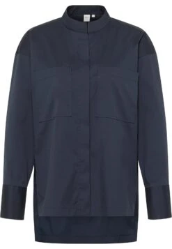 Eterna Stretch - Overhemdblouse - Navy -Eterna b0a0ef34c5d84c17a655a3a78a1a1761