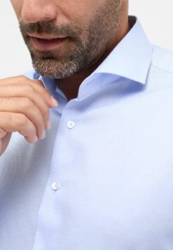 Eterna Struktur Modern Fit - Zakelijk Overhemd - Hellblau 10 Eterna Struktur Modern Fit - Zakelijk Overhemd - Hellblau -Eterna b0dbf31509eb476fa76b830227d7d016