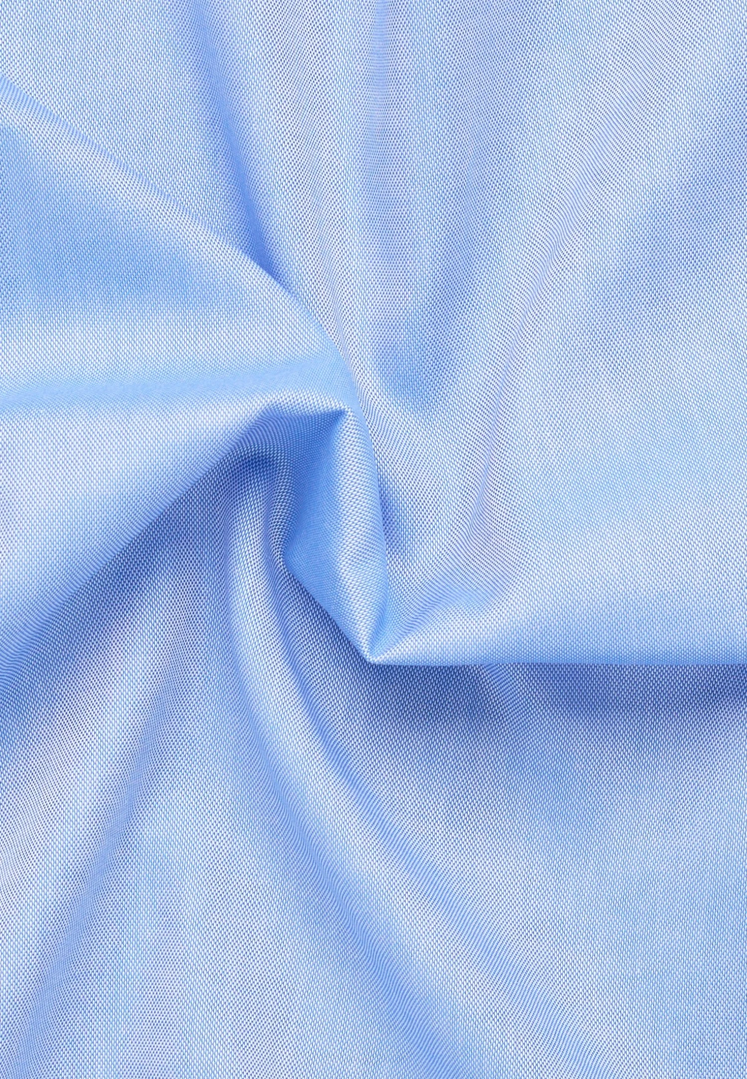 Eterna Unifarbenes Oxford Kurzarm Modern Fit - Overhemd - Blau 7 Eterna Unifarbenes Oxford Kurzarm Modern Fit - Overhemd - Blau - Afbeelding 5