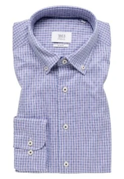 Eterna Kariertes Soft Tailoring- Overhemd - Soft Pink -Eterna b1c81e1412ef42889382404ad893cb8f