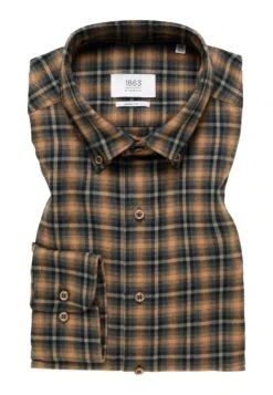 Eterna Kariertes Soft TailoringSlim Fit - Overhemd - Schwarz 13 Eterna Kariertes Soft TailoringSlim Fit - Overhemd - Schwarz -Eterna b1d550b4bb28469d8fbbf80b25e0b054