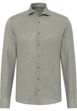 Eterna Soft Tailoring - Overhemd - Olive 12 Eterna Soft Tailoring - Overhemd - Olive -Eterna b479173380154b6b89672ab50b7242ec