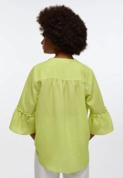 Eterna Long Aus Loose Fit - Blouse - Acid Lemon 8 Eterna Long Aus Loose Fit - Blouse - Acid Lemon -Eterna b488a90a3acd4d96b73ade1dd2cdd321