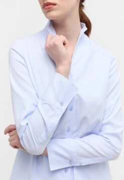 Eterna Jacquard Regular Fit - Overhemdblouse - Hellblau -Eterna b49cce9153ce4cab954675790b8a0e91