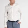 Eterna Super Slim Cover Shirt - Zakelijk Overhemd - Beige -Eterna b55b698cf6634f669cea4d3d0ae0ecf9