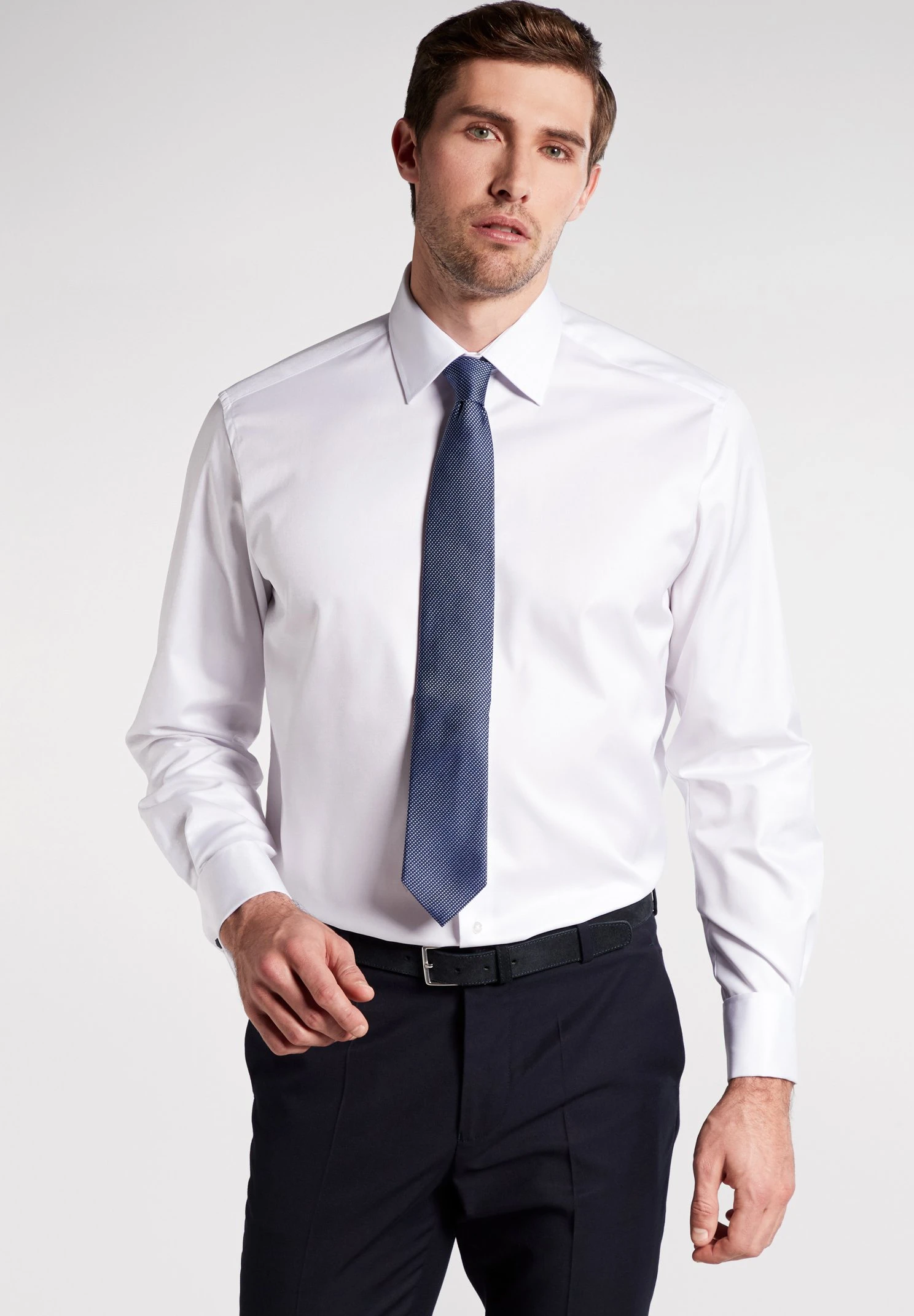 Eterna Comfort Fit - Zakelijk Overhemd - White 3 Eterna Comfort Fit - Zakelijk Overhemd - White