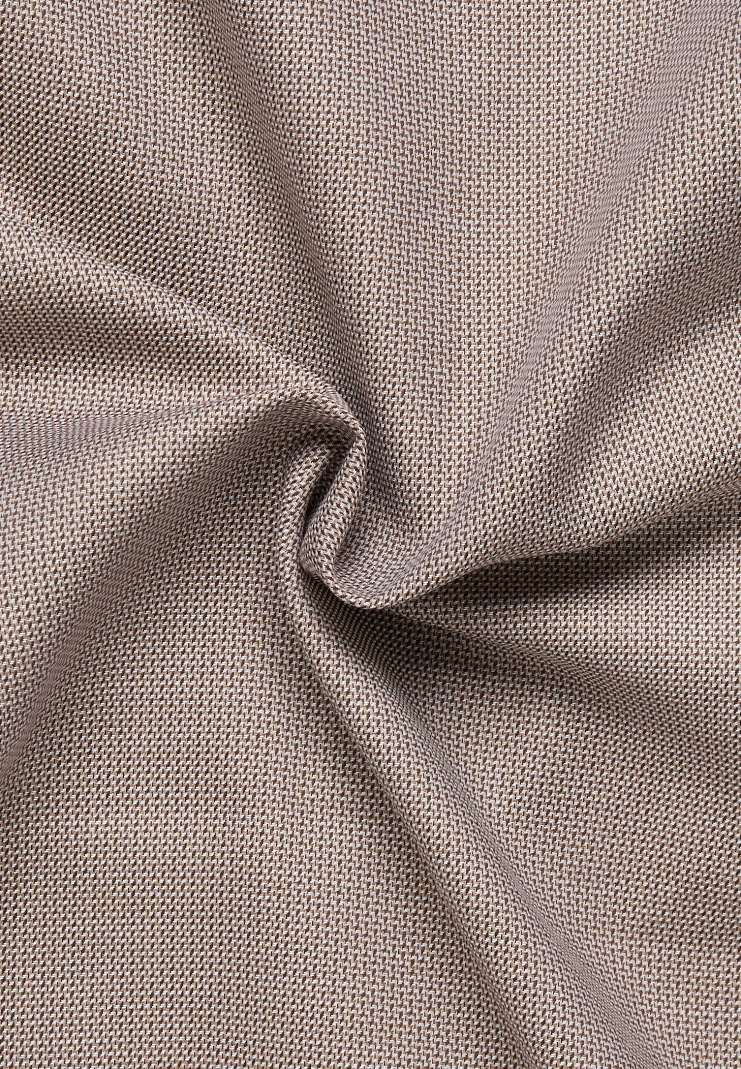 Eterna Strukturiertes Kurzarm Comfort Fit - Overhemd - Taupe 7 Eterna Strukturiertes Kurzarm Comfort Fit - Overhemd - Taupe - Afbeelding 5