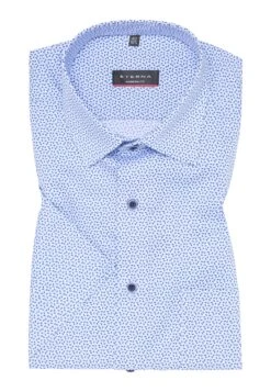 Eterna Bedrucktes Twill-Kurzarm Modern Fit - Overhemd - Hellblau 12 Eterna Bedrucktes Twill-Kurzarm Modern Fit - Overhemd - Hellblau -Eterna b74805a0f4354965833c979167126b70