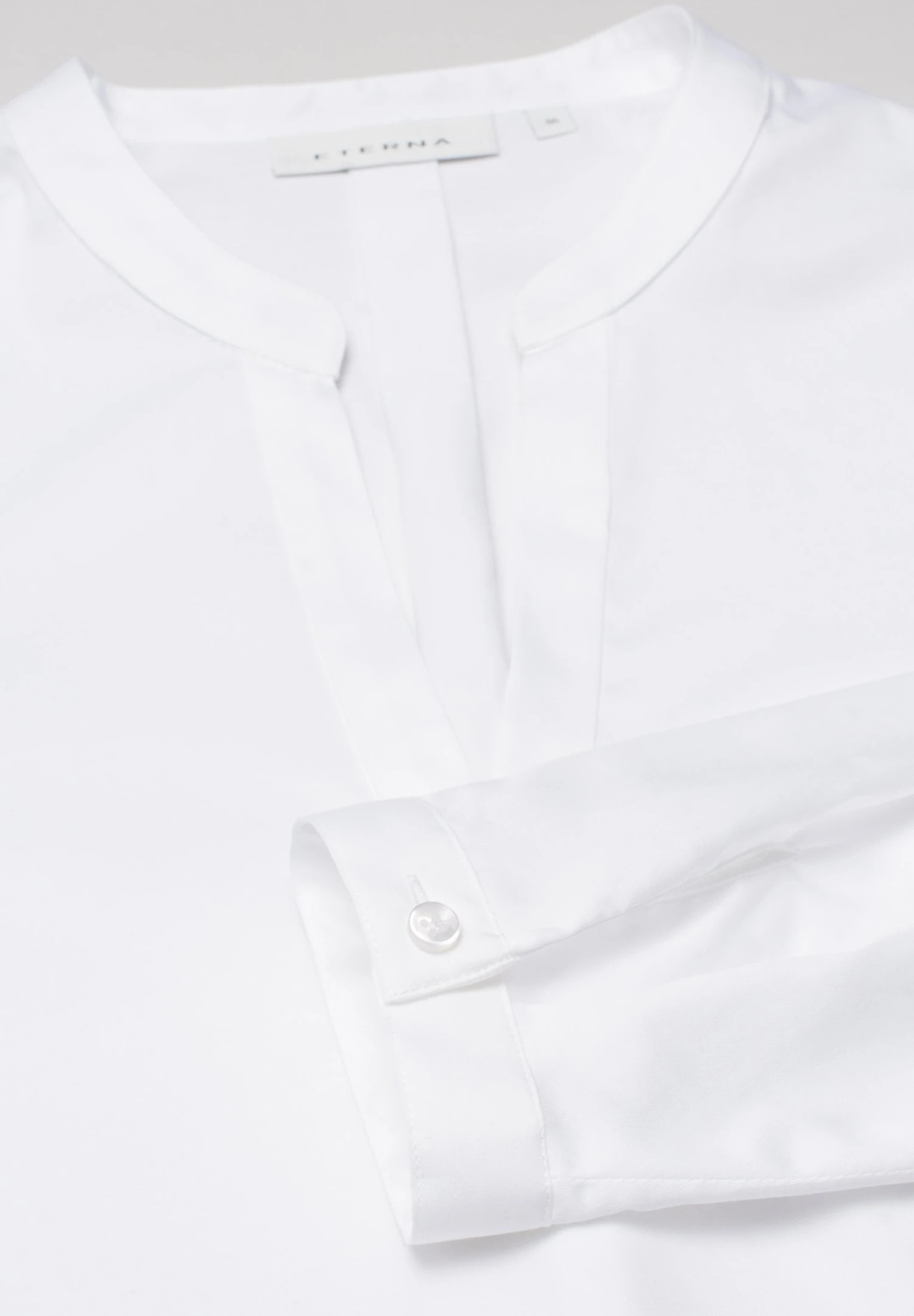 Eterna Langarm Modern Classic - Tuniek - Weiß 8 Eterna Langarm Modern Classic - Tuniek - Weiß - Afbeelding 6