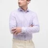 Eterna Gestreiftes Soft Tailoring- Zakelijk Overhemd - Pflaume 1 Eterna Gestreiftes Soft Tailoring- Zakelijk Overhemd - Pflaume -Eterna bac46087f5a5440bb29c9bf47e95c08e