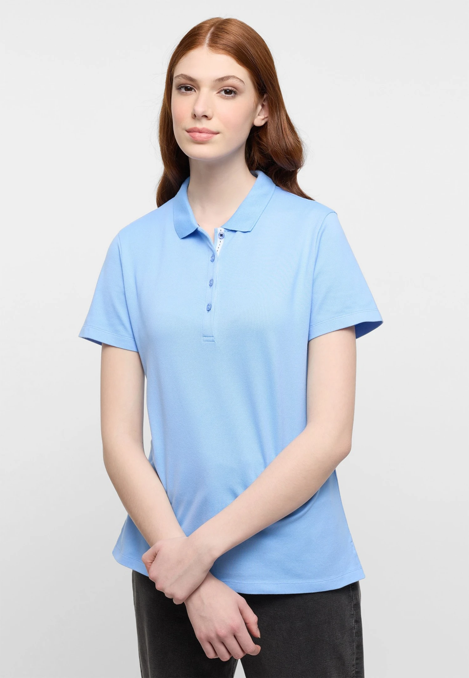 Eterna Regular Fit - Poloshirt - Hellblau 3 Eterna Regular Fit - Poloshirt - Hellblau
