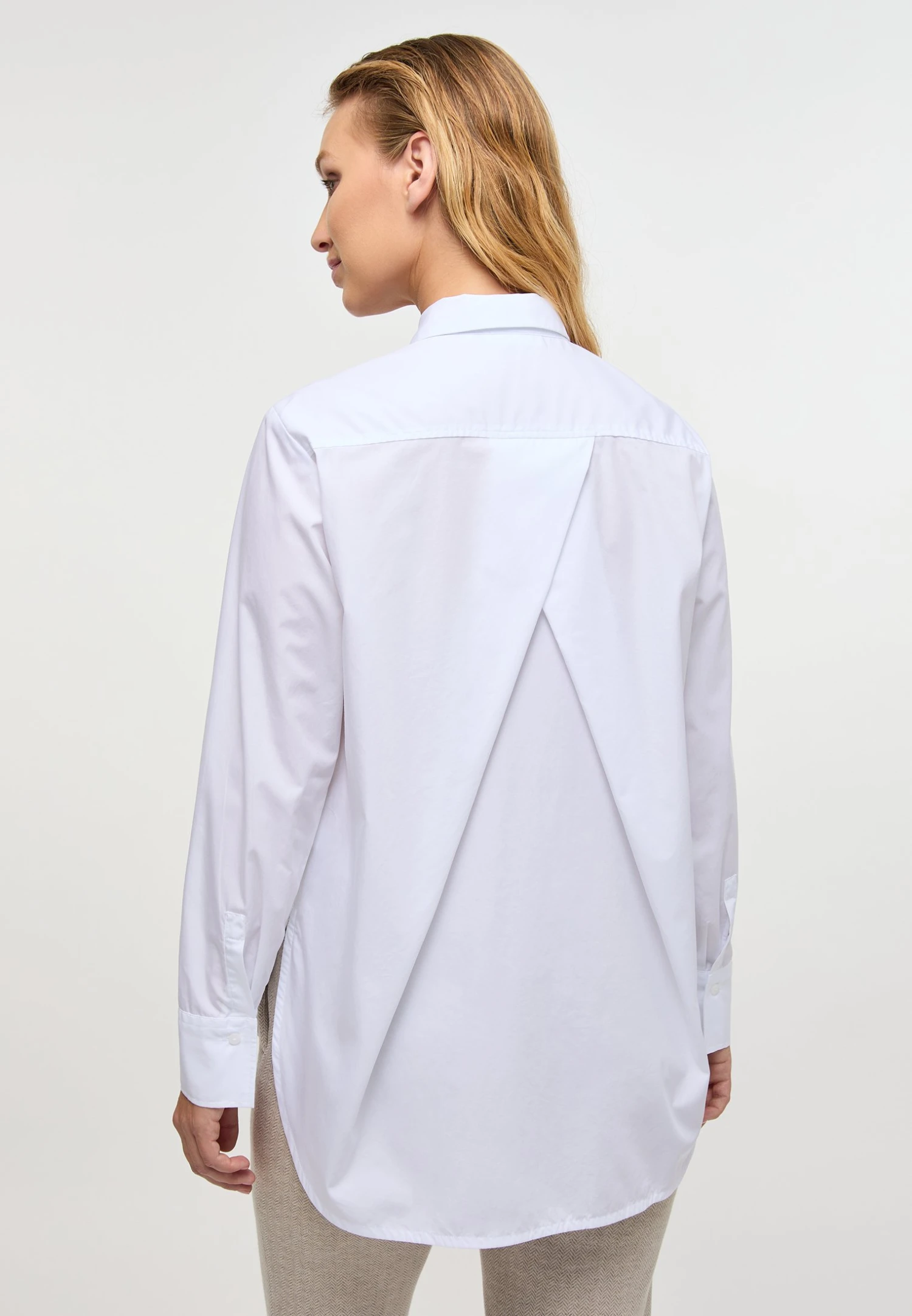 Eterna Classic Fit - Overhemdblouse - Weiß 4 Eterna Classic Fit - Overhemdblouse - Weiß - Afbeelding 2