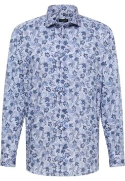 Eterna Comfort Fit - Overhemd - Blaugrau -Eterna bc76607e6f6845e18f918fb7a67a5063