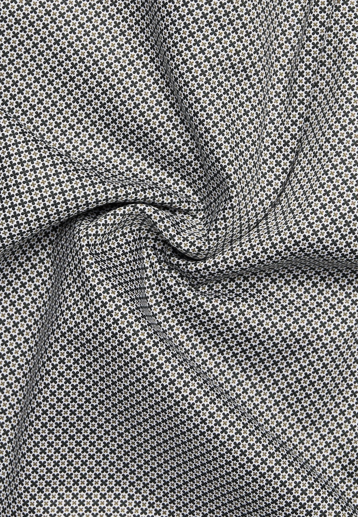 Eterna Print Modern Fit - Overhemd - Grün 7 Eterna Print Modern Fit - Overhemd - Grün - Afbeelding 5