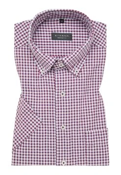 Eterna Seersucker Comfort Fit - Overhemd - Rot 13 Eterna Seersucker Comfort Fit - Overhemd - Rot -Eterna bc9ea9f4ed6f4e459c978538df844849