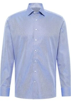 Eterna Never Iron Modern Fit - Zakelijk Overhemd - Royal Blau -Eterna be45c0abd8a84a3194222bf72a1e441a