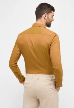 Eterna Langarm Super-Slim - Overhemd - Curry 9 Eterna Langarm Super-Slim - Overhemd - Curry -Eterna bea57c29f9604877af736414113336de
