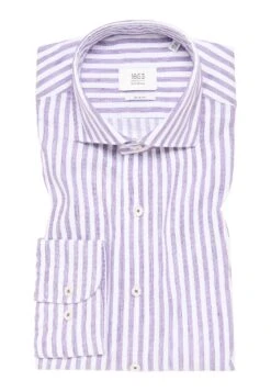 Eterna Gestreiftes Soft Tailoring- Zakelijk Overhemd - Pflaume 13 Eterna Gestreiftes Soft Tailoring- Zakelijk Overhemd - Pflaume -Eterna beec0520994e43a4aabef821a985ed46