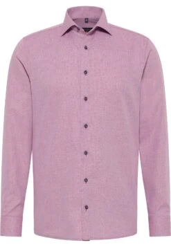 Eterna Struktur - Overhemd - Rot -Eterna bf06fa7b081a405099ca1d0461dc3f46